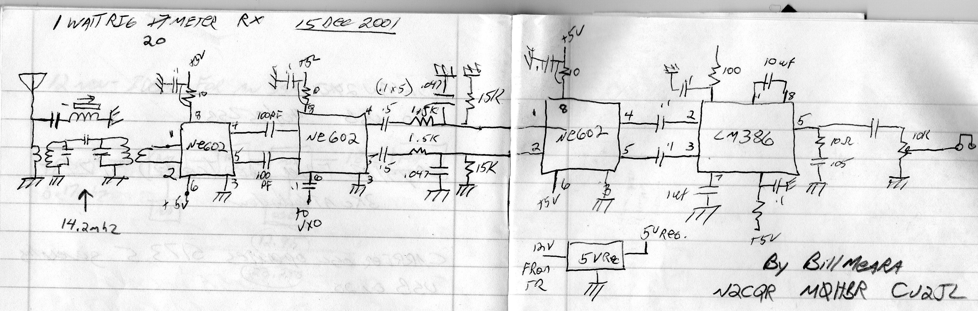 Schematic for rx